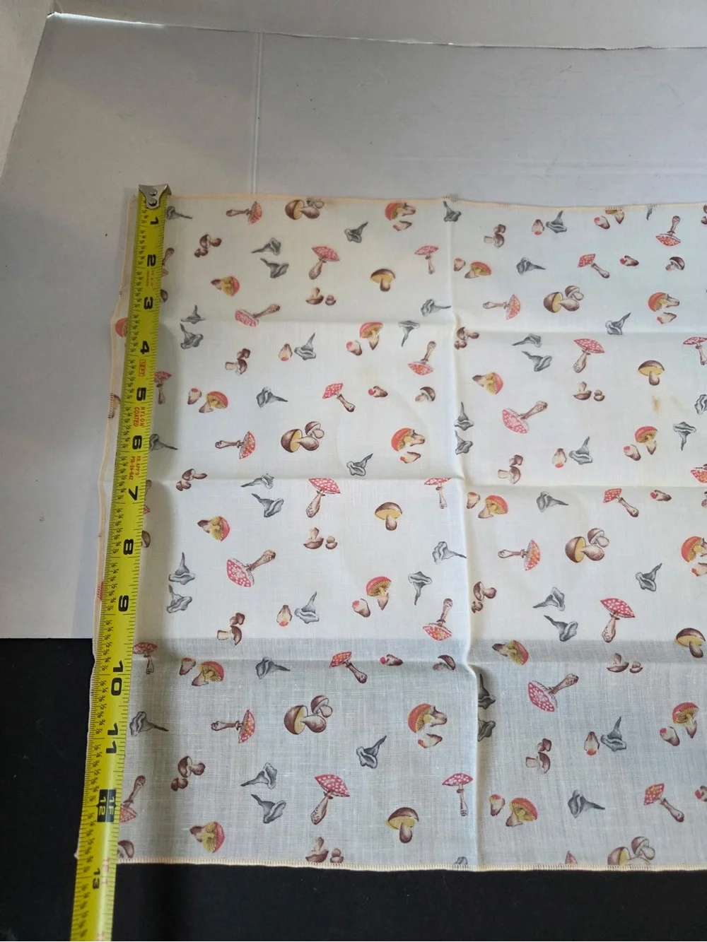 Vintage Mushroom Cottage Core Napkins Set Of 10 Washable